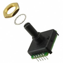 1 pcs : EAW0J-B24-AE0128L - ROTARY ENCODER MECHANICAL 128PPR