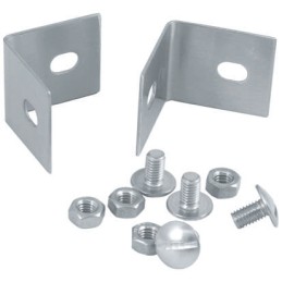 1 pcs - RS PRO 304 Stainless Steel Cable Trunking Accessory, 50 x 50mm