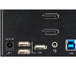 1 pcs - StarTech.com 2 Port 3 USB DisplayPort KVM Switch, 3.5 mm Stereo 3480 x 2160 Maximum Resolution