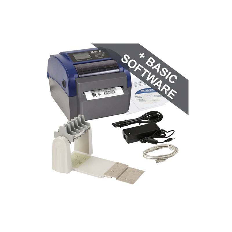 1 pcs - Brady BBP12 Label Printer, 112mm Max Label Width, UK Plug