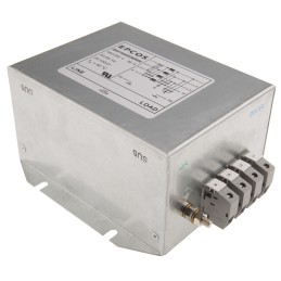 1 pcs - EPCOS, B84144A*R000 36A 440 V ac 50 - 60Hz, Flange Mount EMC Filter, Tab 3 Phase