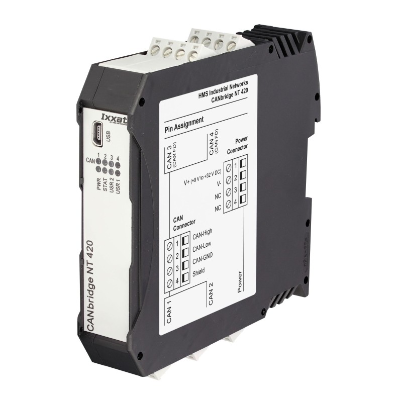 1 pcs - Ixxat, 4 Ports