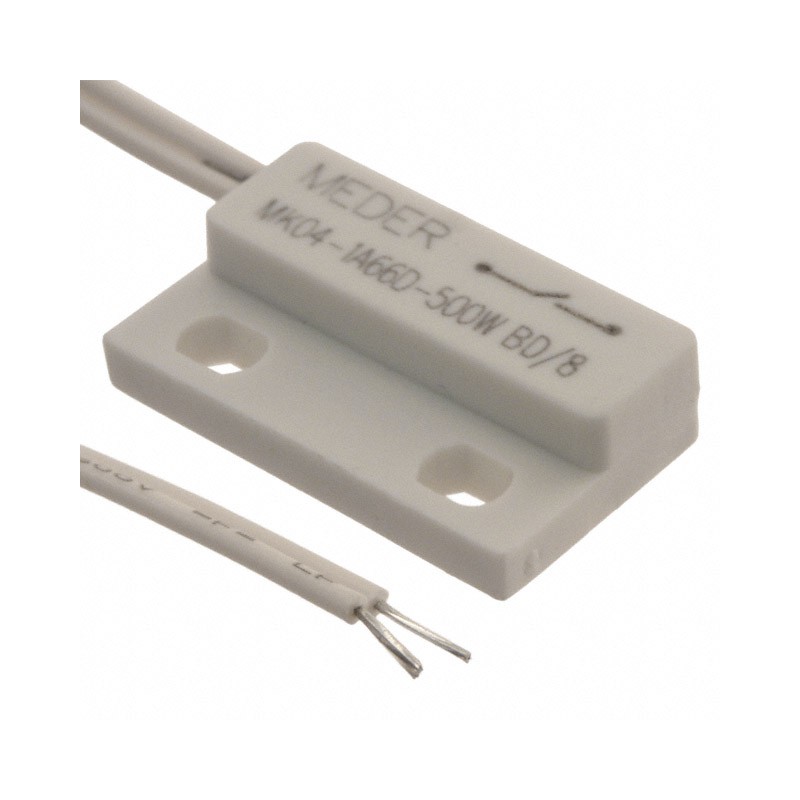 1 pcs : MK04-1A66D-500W - SENSOR REED SWITCH SPST-NO CABLE