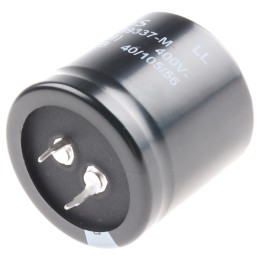 1 pcs - EPCOS 330μF Aluminium Electrolytic Capacitor 400V dc, Snap-In - B43504B9337M