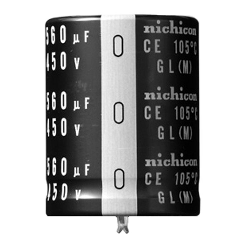 1 pcs - Nichicon 270μF Aluminium Electrolytic Capacitor 450V dc, Snap-In - LGL2W271MELA40