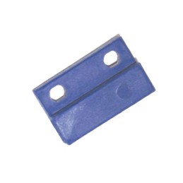 1 pcs : S1684 - BLUE RH RECTANGULAR ENCAPSULATED