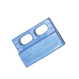 1 pcs : MMPSM MAGNET BLUE - BLUE RH RECTANGULAR ENCAPSULATED