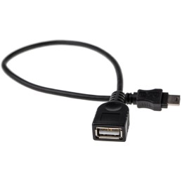 1 pcs - StarTech.com USB 2.0 Cable, Male Mini USB B to Female USB A Cable, 300mm