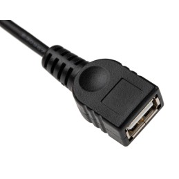 1 pcs - StarTech.com USB 2.0 Cable, Male Mini USB B to Female USB A Cable, 300mm