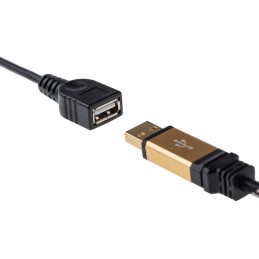 1 pcs - StarTech.com USB 2.0 Cable, Male Mini USB B to Female USB A Cable, 300mm