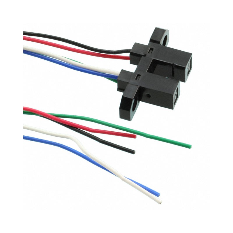 1 pcs : EE-SX4096-W11 - SENSOR OPTICAL 3.4MM MOD PC PINS