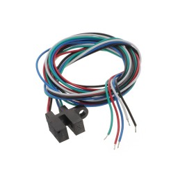 1 pcs : OPB990P55Z - SENSOR OPTICAL 3.18MM MOD WIRE