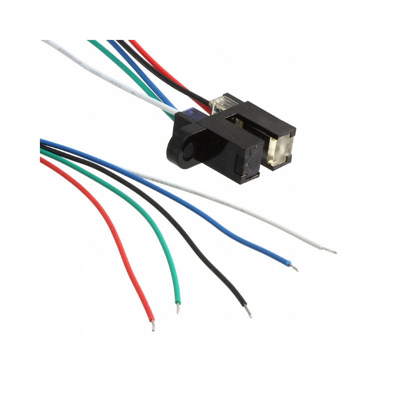 1 pcs : OPB483P11Z - SENSOR OPTICAL 3.18MM MOD WIRE