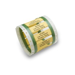 1 Box of 1000 - TE Connectivity HX-SCX Yellow Heatshrink Labels, 50mm Width, 1000 Qty