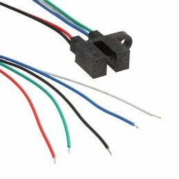 1 pcs : OPB991P51Z - SENSOR OPTICAL 3.18MM MOD WIRE
