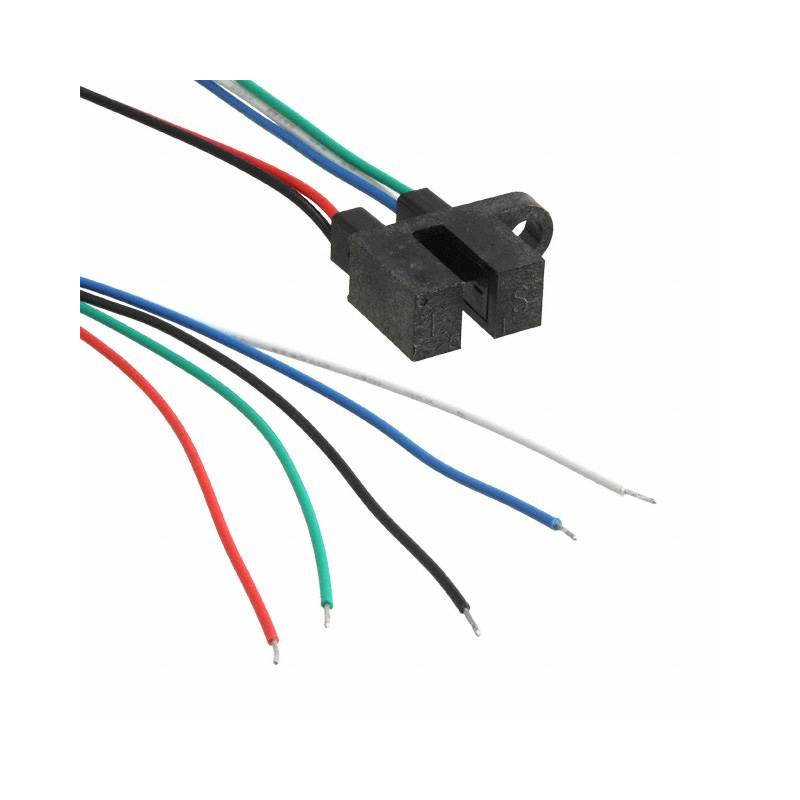1 pcs : OPB991P51Z - SENSOR OPTICAL 3.18MM MOD WIRE