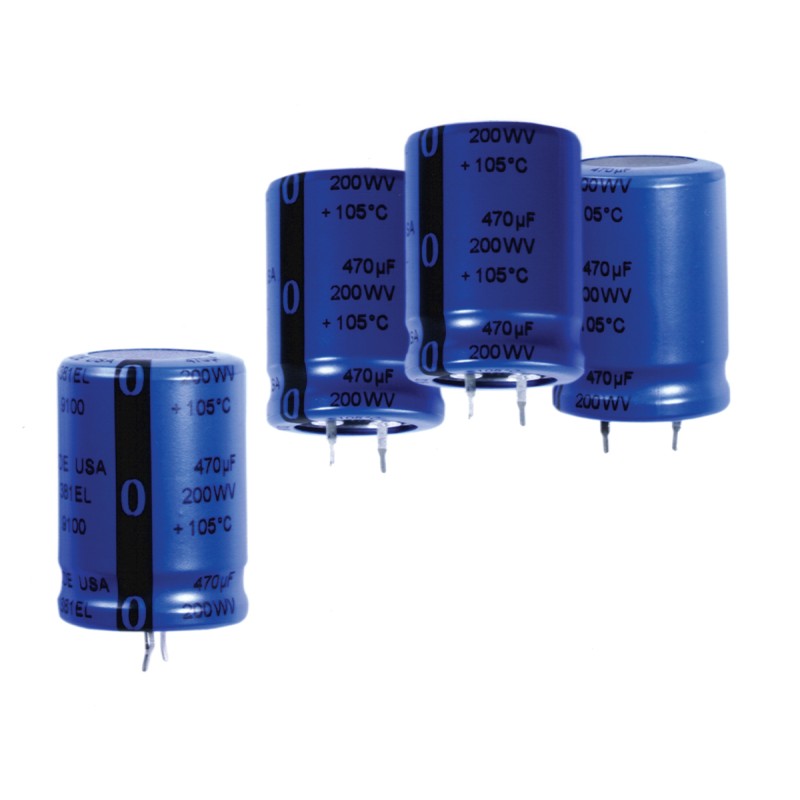 1 pcs - Cornell-Dubilier 4700μF Aluminium Electrolytic Capacitor 80V dc, Snap-In - SLPX472M080H3P3