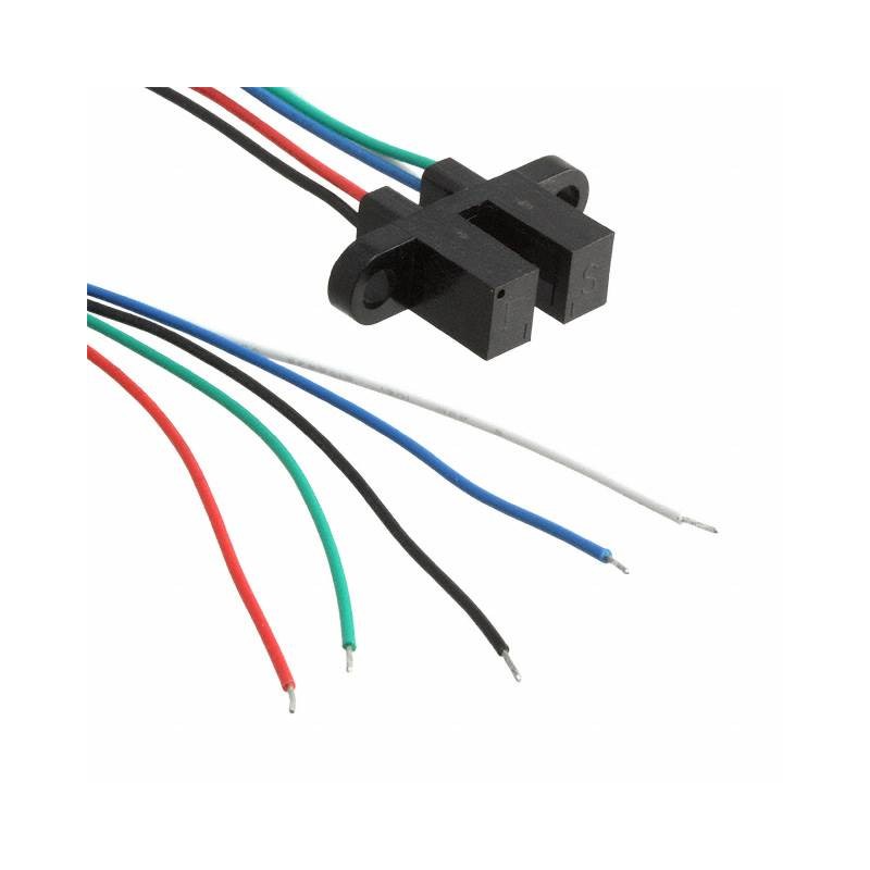 1 pcs : OPB980T55Z - SENSOR OPTICAL 3.18MM MOD WIRE
