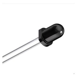 1 pcs : QLPT02DXJB - 3MM, PHOTO TRANSISTOR, BLACK, 25