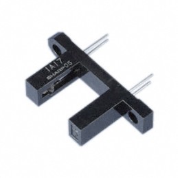 1 pcs : GP1A57HRJ00F - SENSOR OPTICAL 10MM PCB MOUNT