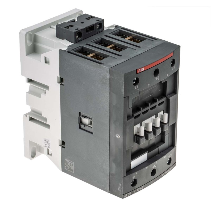 1 pcs - ABB AF Series Contactor, 230 V ac Coil, 3-Pole, 130 A, 45 kW, 3NO, 690 V ac