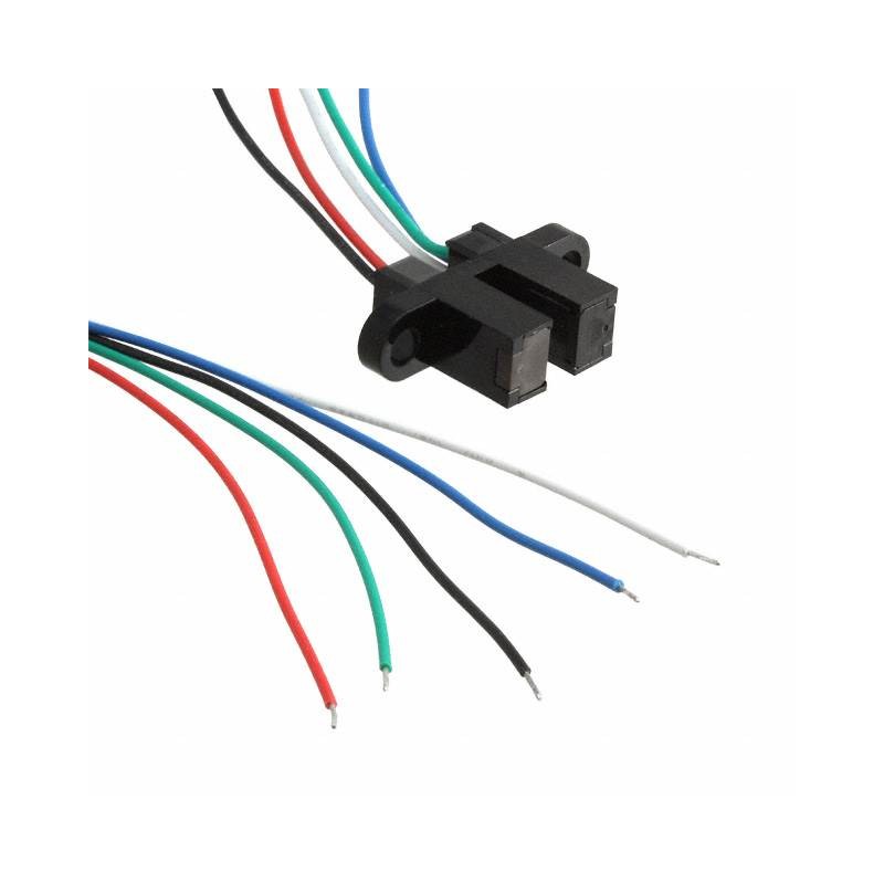 1 pcs : OPB492T11Z - SENSOR OPTICAL 3.18MM MOD WIRE