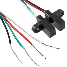 1 pcs : OPB881T55Z - SENSOR OPT SLOT PHOTOTRANS MODUL