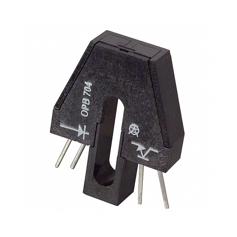 1 pcs : OPB704 - SENSOR OPTO TRANS 3.8MM REFL PCB