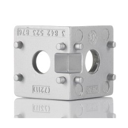 1 Bag of 1 - Bosch Rexroth S8 Cube Connector Connecting Component, Strut Profile 30 mm, Groove Size 8mm