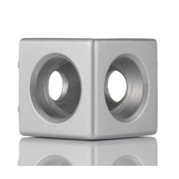 1 Bag of 1 - Bosch Rexroth S8 Cube Connector Connecting Component, Strut Profile 30 mm, Groove Size 8mm