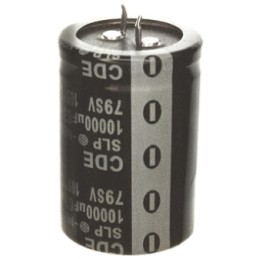 1 pcs - Cornell-Dubilier 47μF Electrolytic Capacitor 400V dc, Through Hole - SLP470M400A1P3