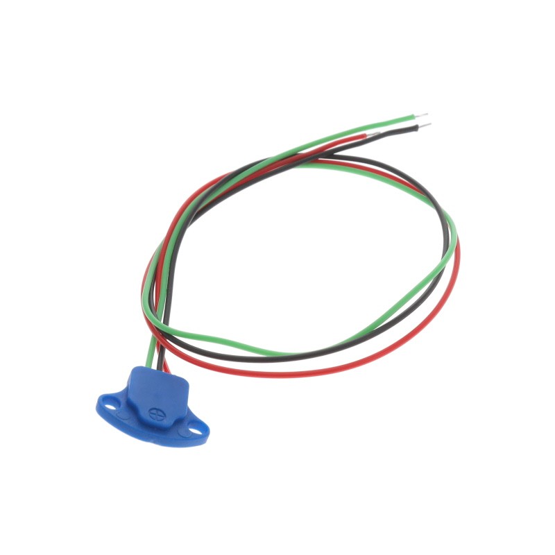 1 pcs : PGN-SP-002 - BLUE LOW PROFILE FLANGE MOUNT 4.