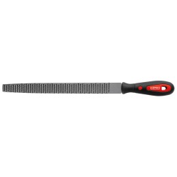1 pcs - RS PRO 200mm, Bastard, Rasp Cut, Flat Engineers File With Soft-Grip Handle