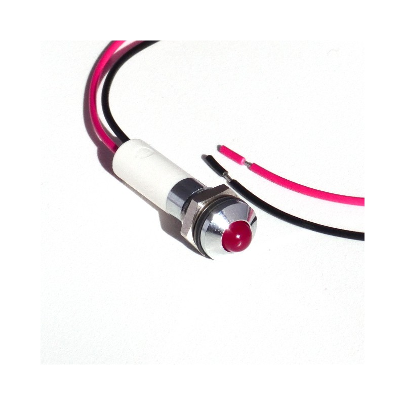 1 pcs - CML Innovative Technologies Panel Mount Indicator, M8 Mounting Hole Size, IP67