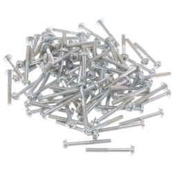 1 pcs : 1211290007 - BAG 100 SCREWS M3 X 25.0 MM