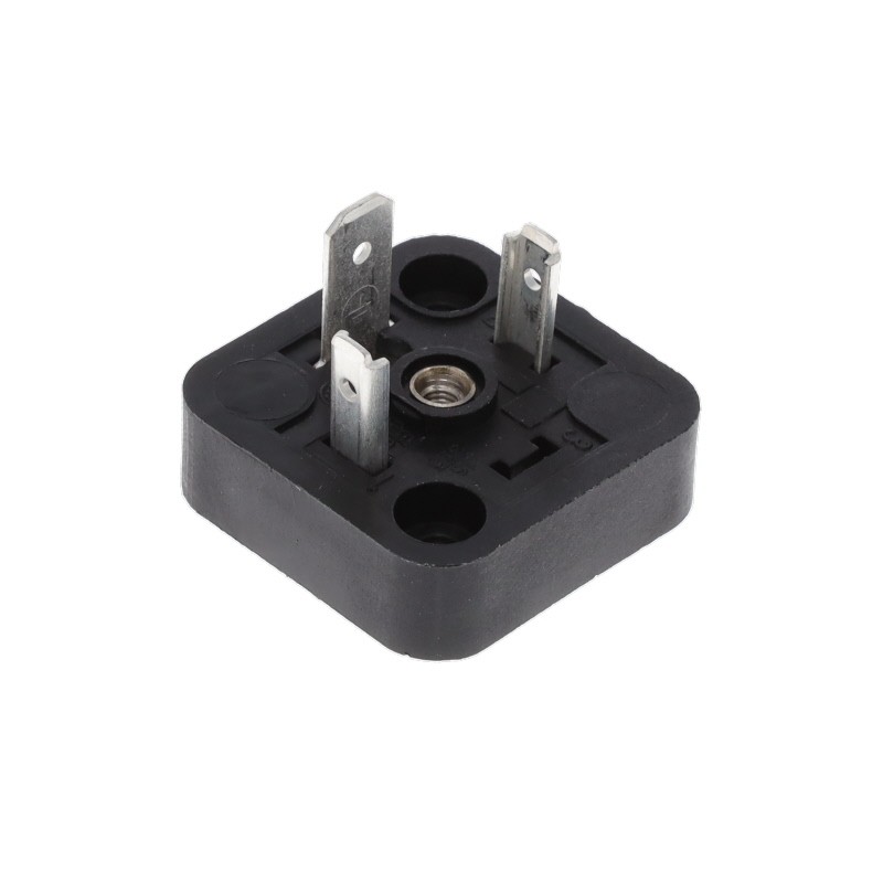 1 pcs : 1210120095 - STD. FLAT BASE 2 POLE + EARTH