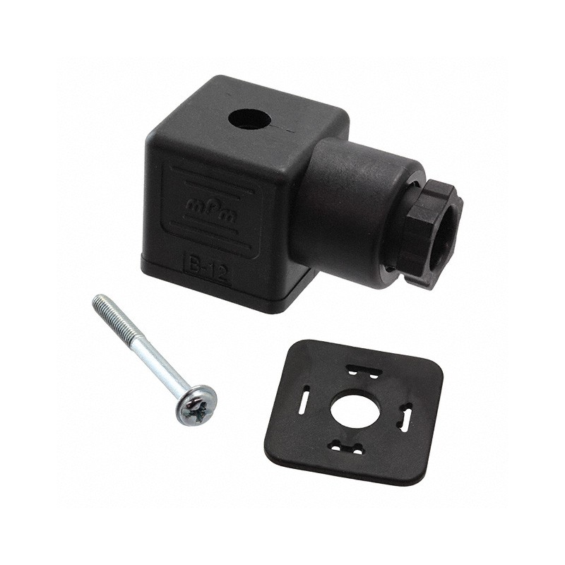 1 pcs : 1210230242 - CONNECTOR 182 PG09 BLACK H12