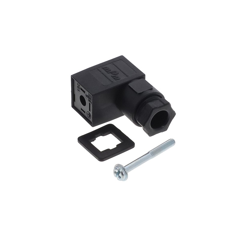 1 pcs : 1210230443 - CONNECTOR 192 PG07 BLACK H6
