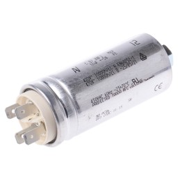 1 pcs - KEMET 12μF Polypropylene Capacitor PP 500V ac ±5% Tolerance Chassis Mount C87 Series