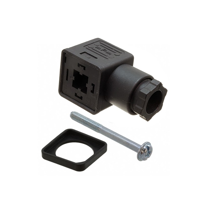 1 pcs : 1210230364 - CONNECTOR 183 PG09 BLACK VO H12