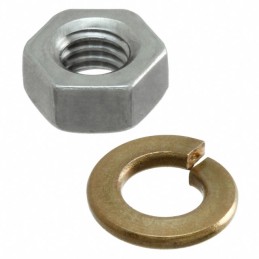 1 pcs : F03-03 SUS316 - ELECTRODE LOCK NUT 6-INSCRIPTION