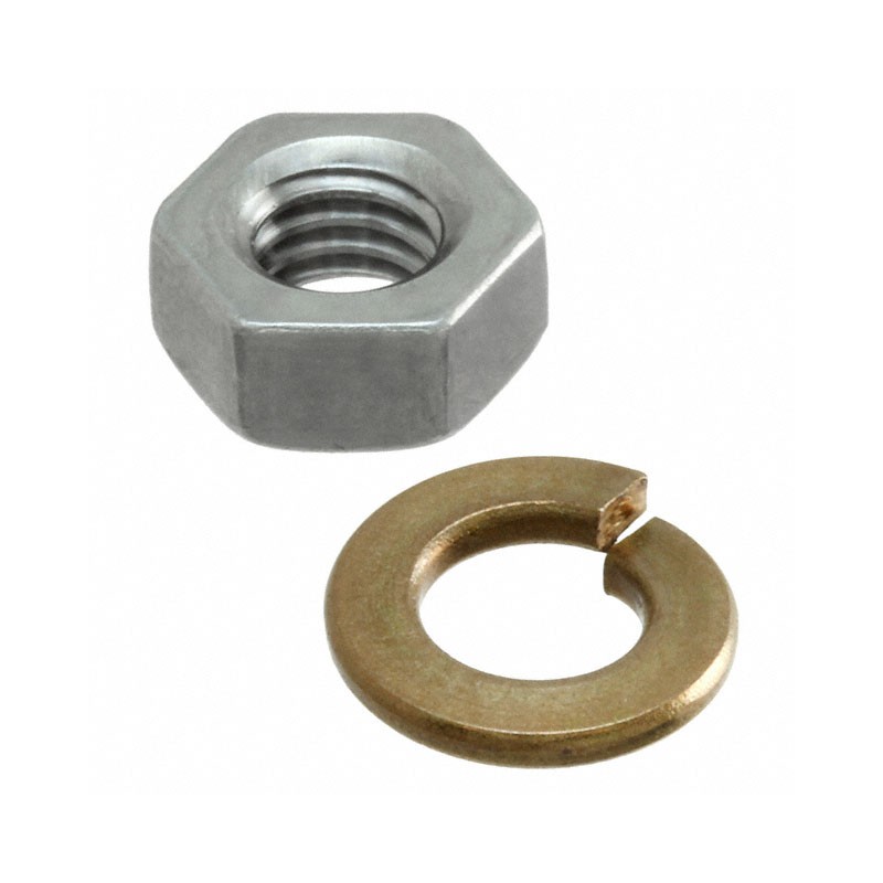 1 pcs : F03-03 SUS316 - ELECTRODE LOCK NUT 6-INSCRIPTION