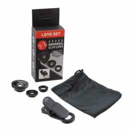 1 pcs : CAM001 - 3 IN 1 CAMERA LENS SET
