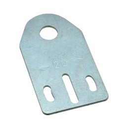 1 pcs : BEF-WG-M08 - MGT BRACKET 8MM STRAIGHT