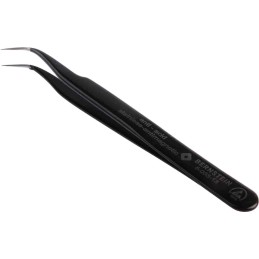 1 pcs - Bernstein 120 mm, Stainless Steel, Sickle, ESD Tweezers
