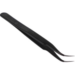 1 pcs - Bernstein 120 mm, Stainless Steel, Sickle, ESD Tweezers