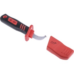 1 pcs - RS PRO Cable Knife, VDE/1000V, 220 mm Overall, 44 mm Blade
