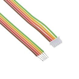 1 pcs : 5-PIN MOLEX-TO-PIGTAIL RIBBON CABLE - LIQUID FLOW CONNECTION CABLE