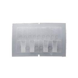 1 pcs : PIR FRESNEL LENS_PF22-10010-WHITE - PIR FRESNEL LENS(LENS SIZE 57MM*