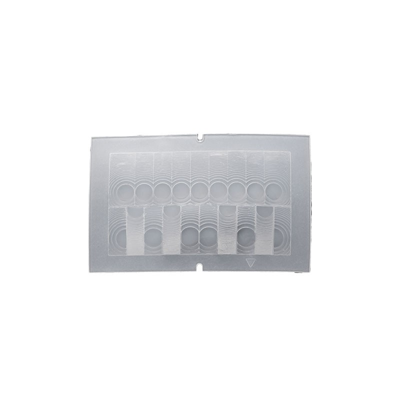 1 pcs : PIR FRESNEL LENS_PF22-10010-WHITE - PIR FRESNEL LENS(LENS SIZE 57MM*